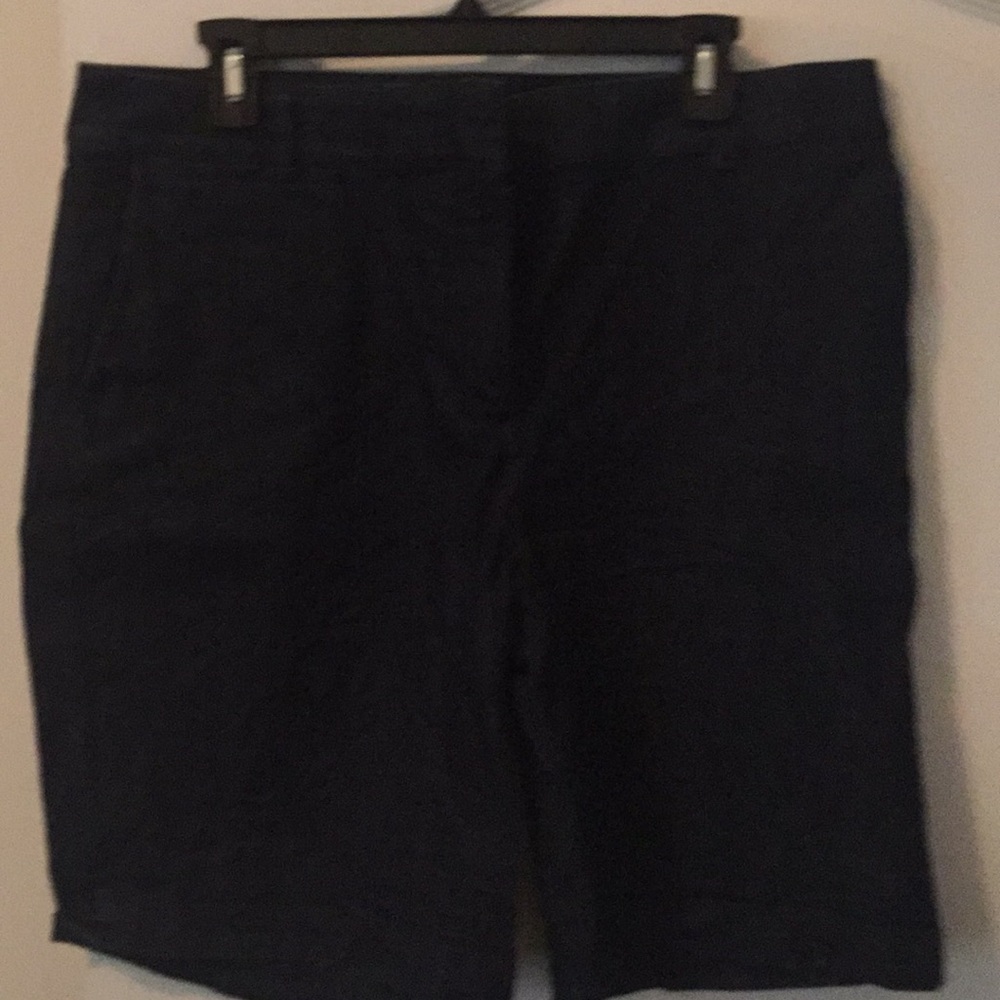 Dark Denim Shorts